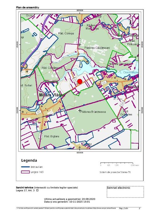 Teren de vanzare la 30 minute de Bucuresti