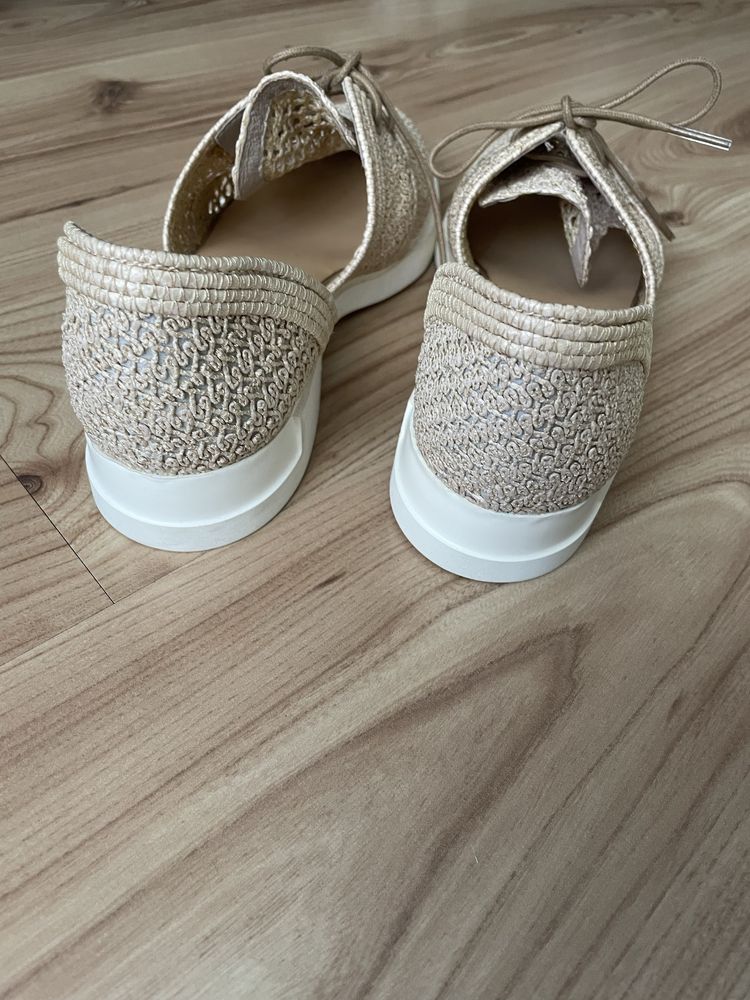 CAMPER Raffia Natural/Нови летни дамски обувки 40