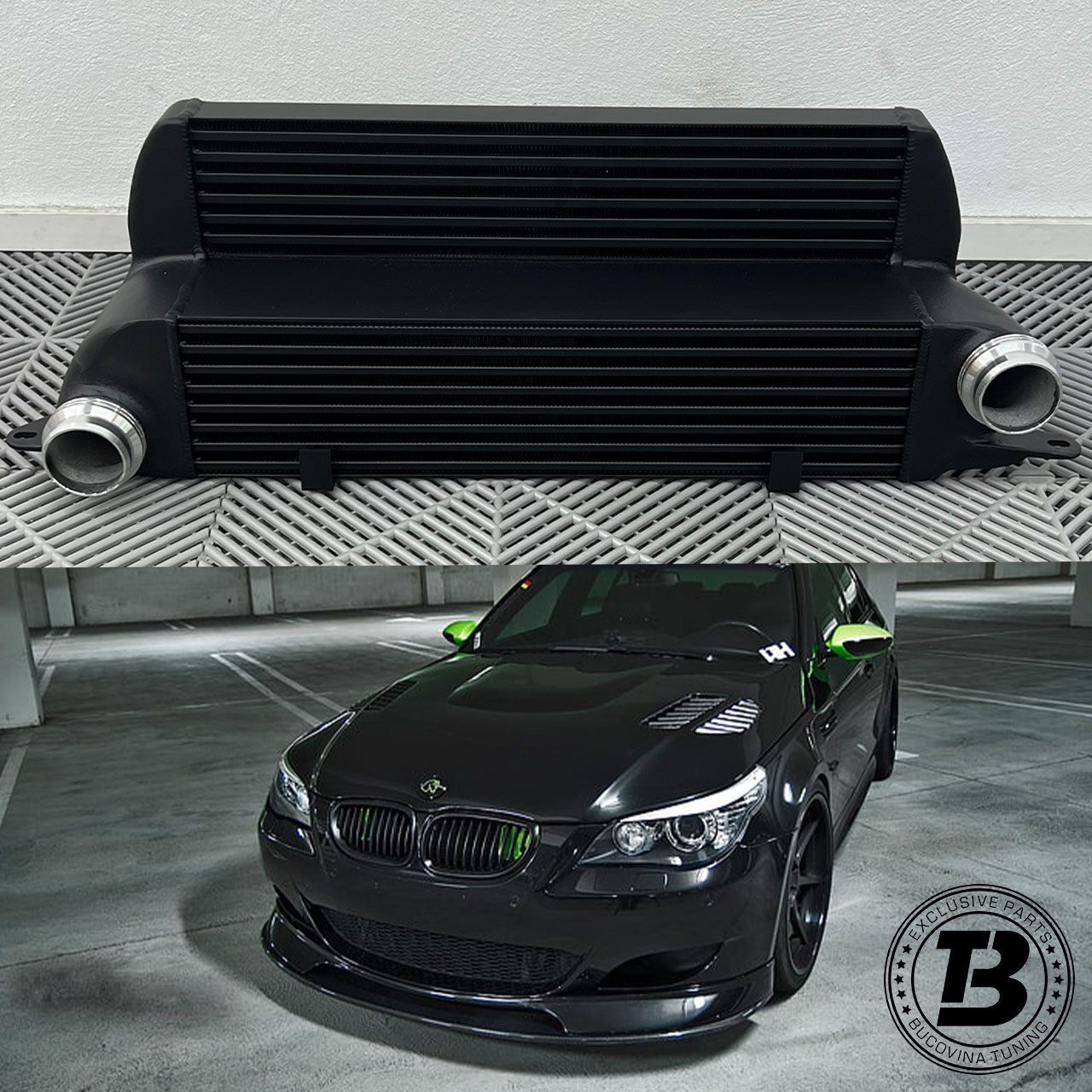 Intercooler Sport compatibil cu BMW Seria 5 E60 525d 530d 535d Seria 6 E63 E64 635d