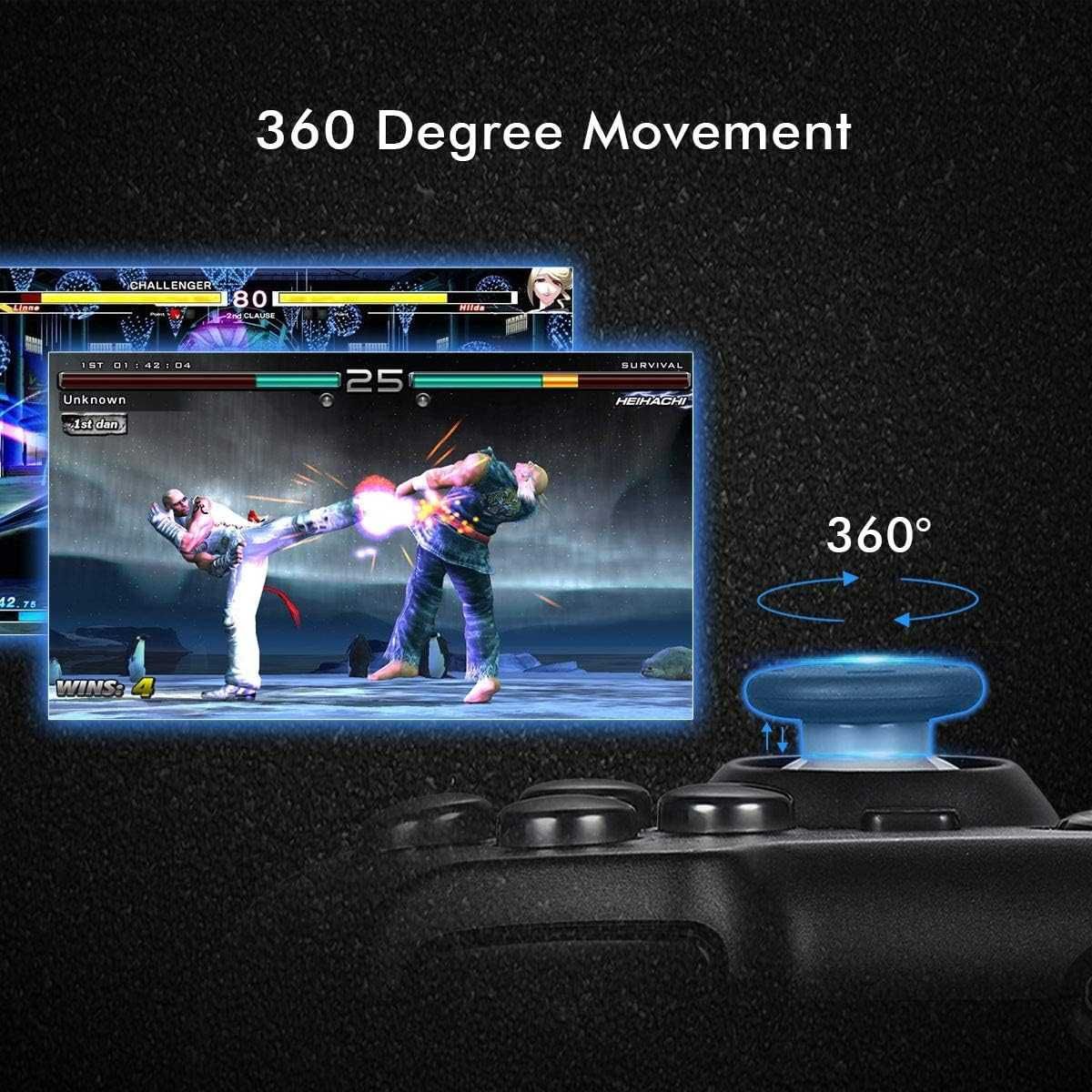 Джойстик - 2.4G безжичен контролер за игри PS3 Android компютър TV Box