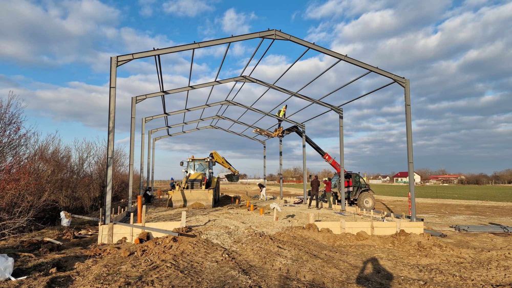 Vand hale metalice structura metalica