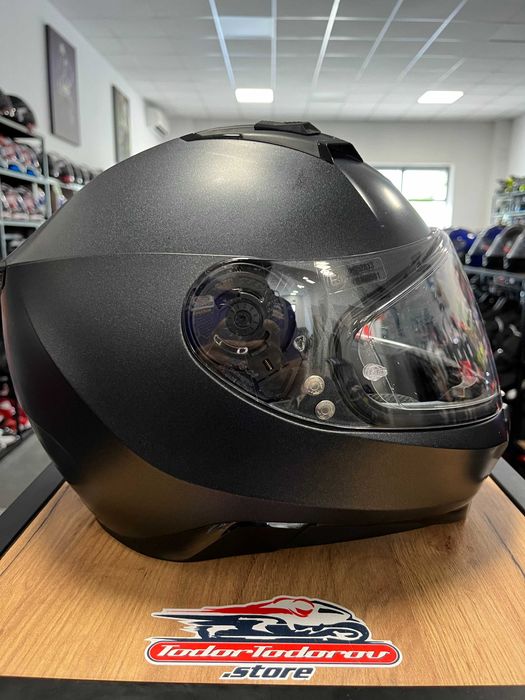 Мото каска за мотор NOLAN N87 Graphite,XL 61-62,разговорно у-во,очила