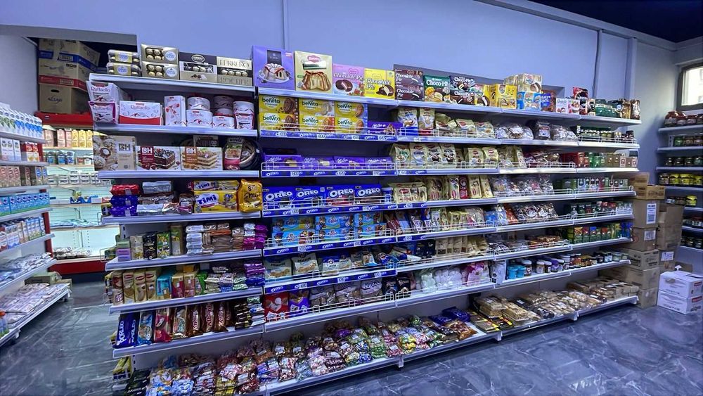 Стеллажи, полки, торговое оборудование, Талдыкорган, рассрочка