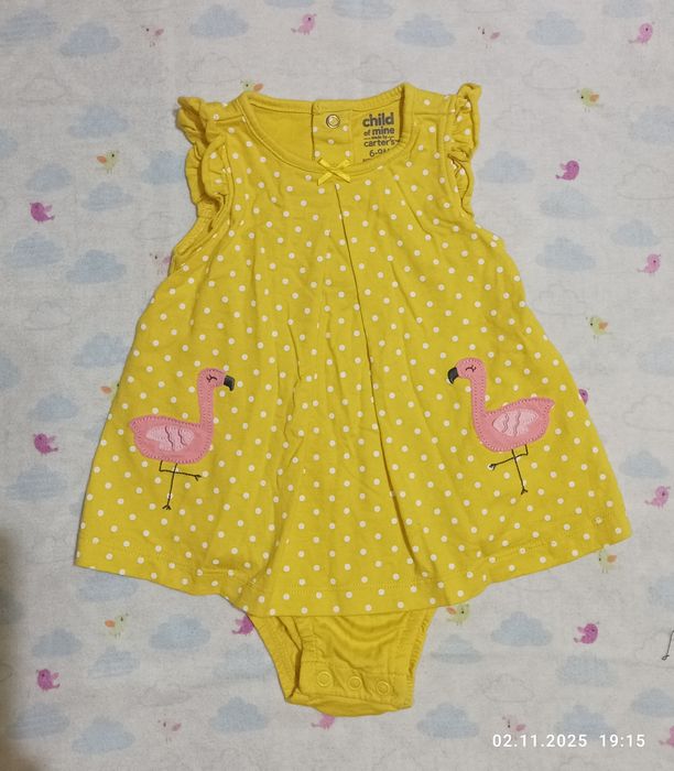 Боди платье carter's