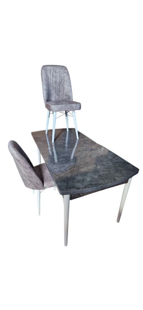 Set masa extensibila cu 6 scaune