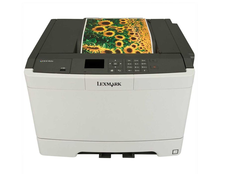 Lexmark CS410dn двустранен цветен лазерен принтер 1200x1200 dpi+бонуси