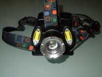 Lanterna De Cap MX-83-T6 Power Light 2800W 1 Led T6+2Cob 6500K