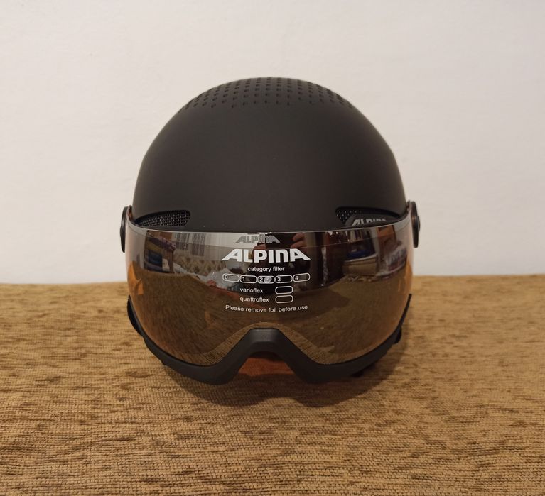 Casca schi ski Alpina Arber Visor Q Lite. (NOUĂ)