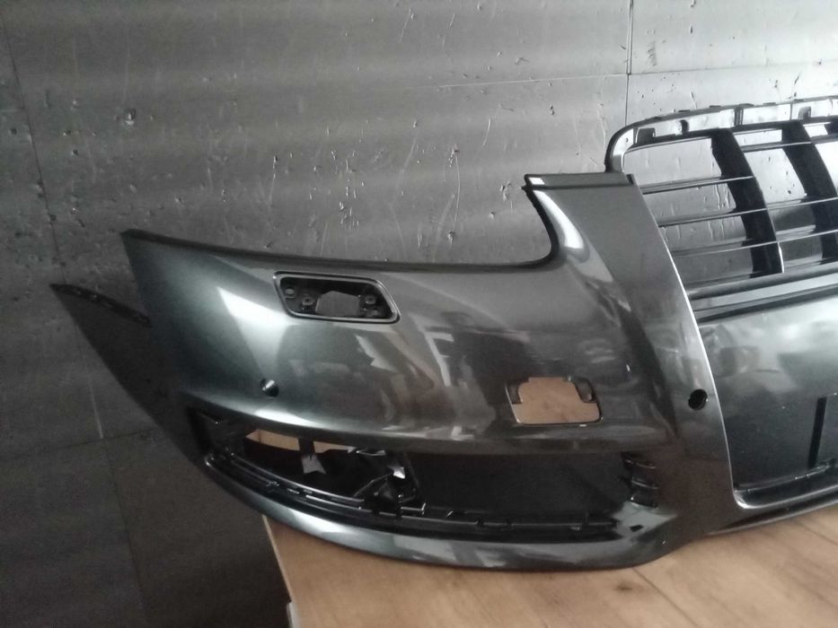 Bara fata Audi A6 C6 Facelift spalator far, senzori LZ7S Gri Daytona