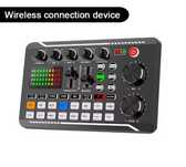 Mixer Audio cu efecte de sunet Consola DJ Karaoke Podcast Bluetooth 5