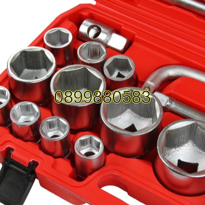 Комплект гедоре 26 части 3/4" и 1" 21 – 65 мм