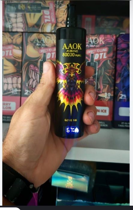 Vape 80.000 Puffs Narghilea Display Reincarcabil