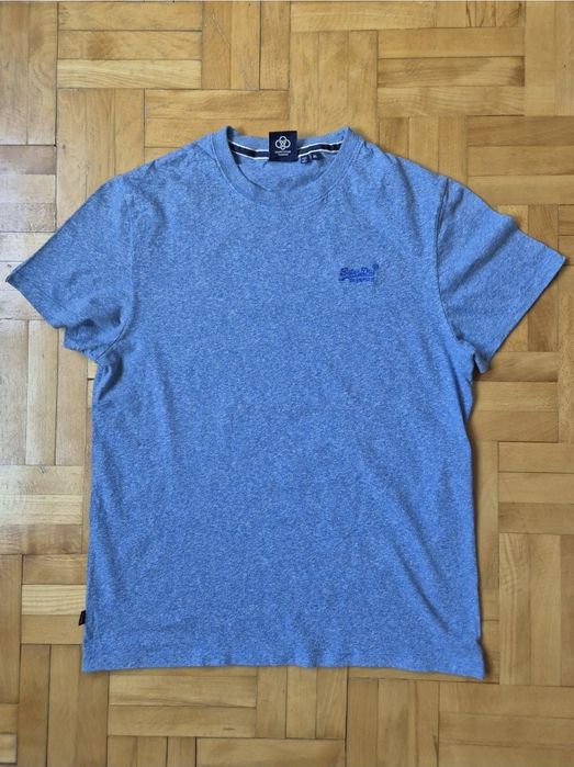 Tricou Bărbătesc Superdry - Bumbac Organic - Mărimea XL (potrivit L)