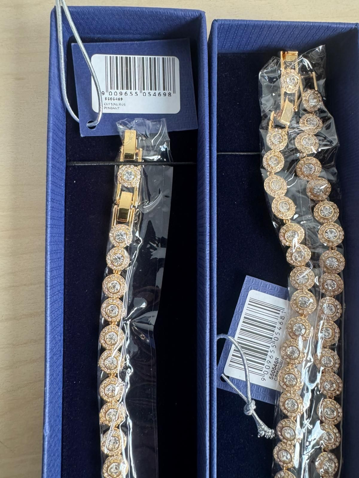 Set swarovski bratara+lant