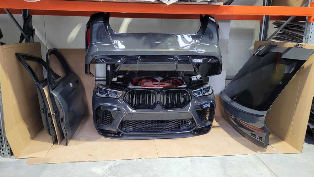 Части за челен удар БМВ Х6М Ф96 BMW F96 / Предница БМВ Х6М Ф96 BMW F96