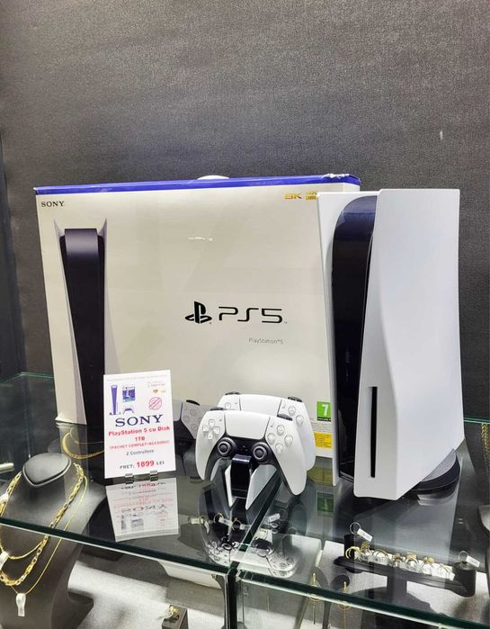 ***STAR*** Shop: PlayStation 5 - DISK - PACHET COMPLET + ACCESORII !!!