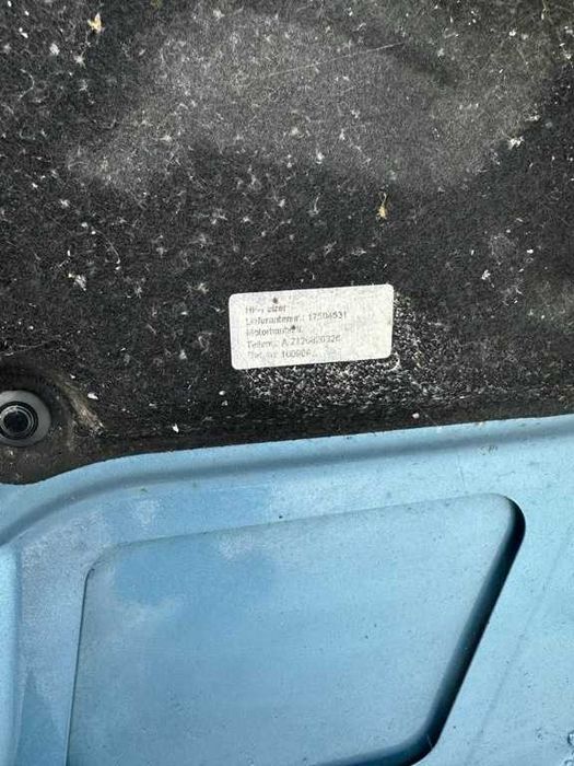 Capota motor  Mercedes E Class W212 2012