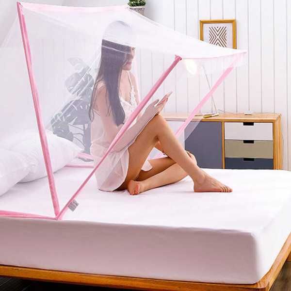 Комарник за легло предпазващ от комари, буболечки, паяци и др