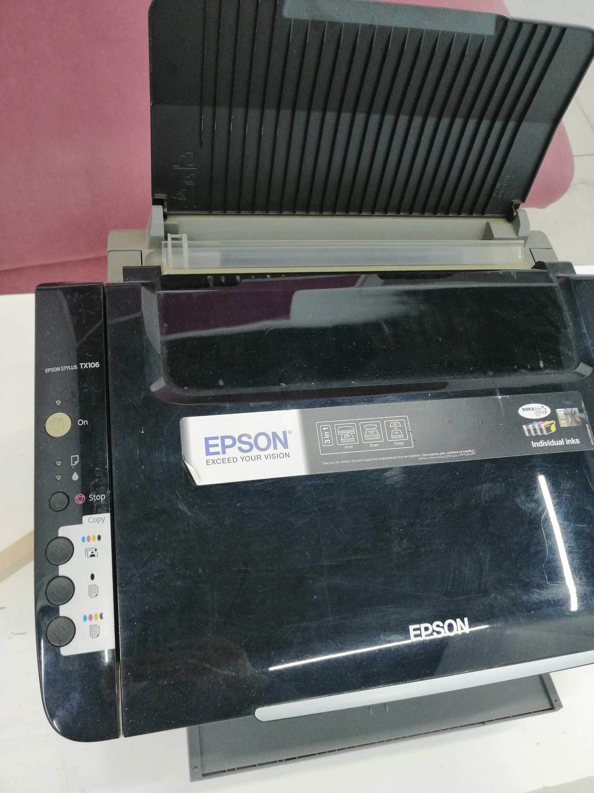 Продам МФУ Epson Stylus TX106 б/у