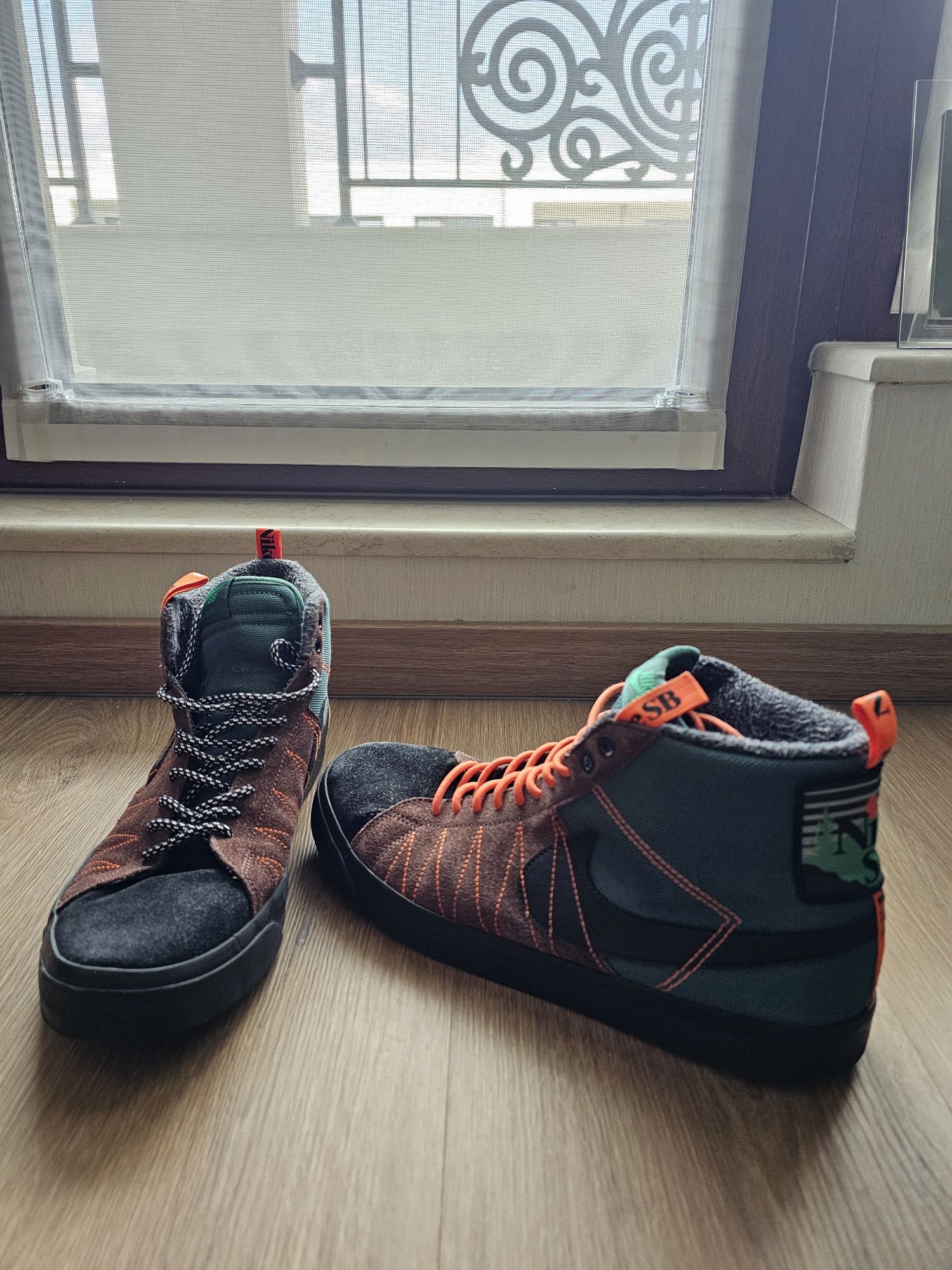 Nike SB Zoom Blazer Mid мъжки кецове 46 номер 
Noble Green