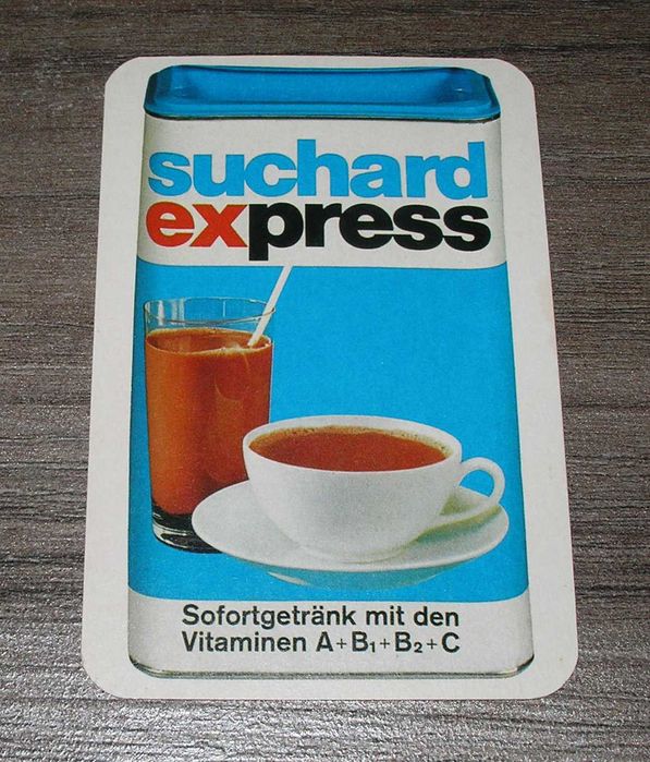 Carti de joc vintage Suchard Express (pachet complet)