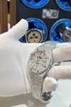 Audemars Piguet Royal oak icedout сребро