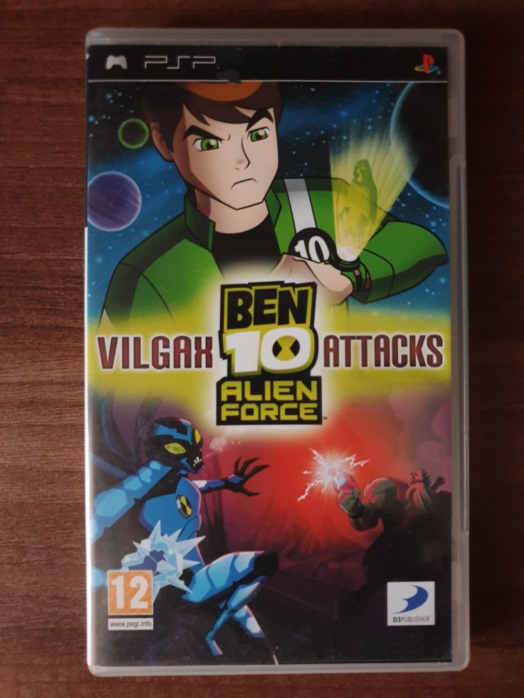 2 Jocuri video Ben 10 PSP/Playstation Portabil