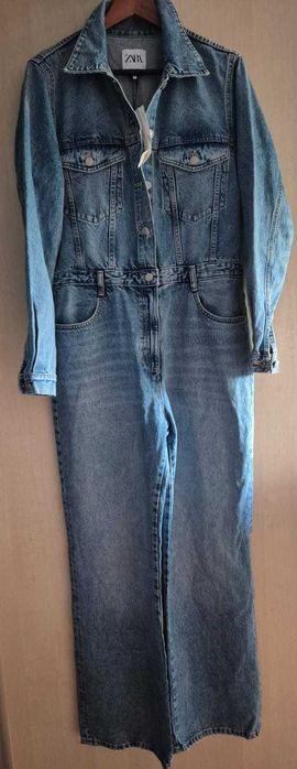 Salopeta denim Zara Xl