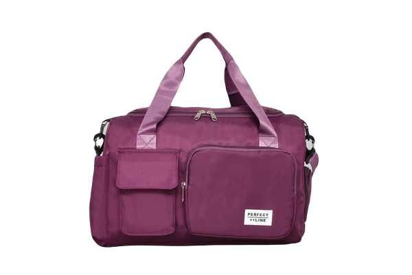 Пътна чанта за Ръчен багаж 40 х 25 х 20 см Розова/Тъмно Синя/ Черна