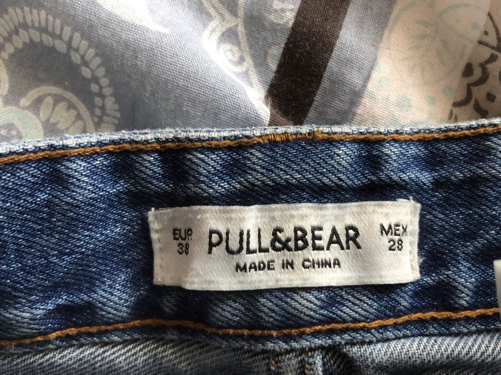 pantaloni scurți denim Pull&Bear
