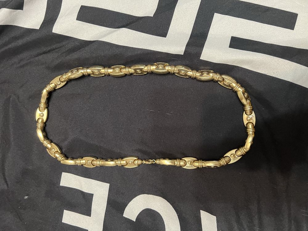 Aur de 14k lant versace si bratara bulgari catusa