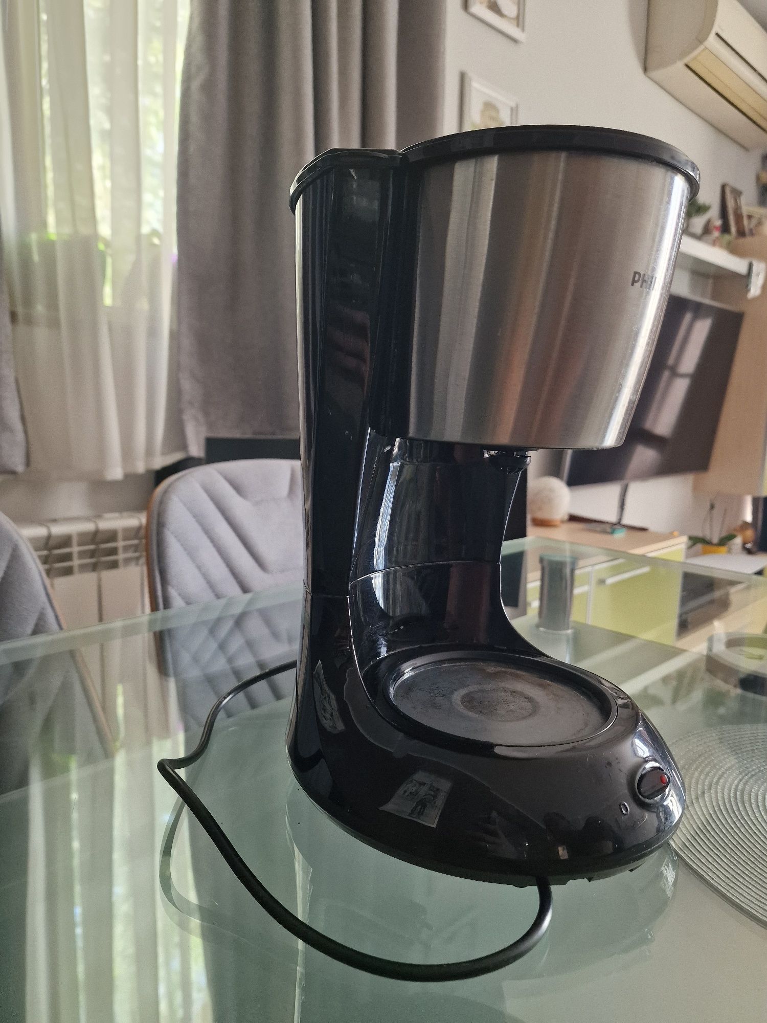 Кафемашина Philips HD7462/20/B - кафеварка, шварц кафе