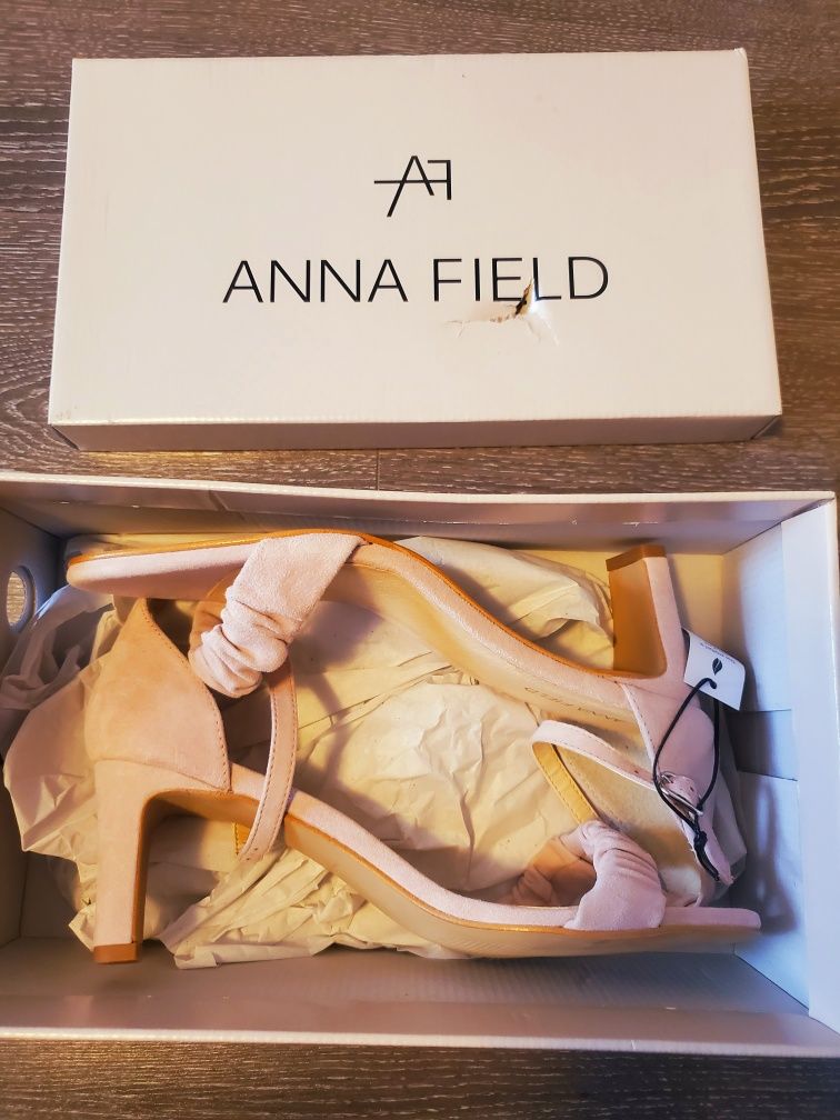 Sandale noi Anna Field piele naturala