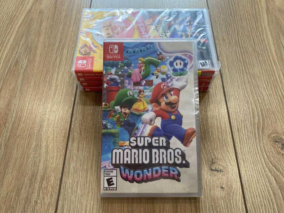 Новый Super Mario Bros. Wonder Nintendo Switch/ Супер Марио Нинтендо