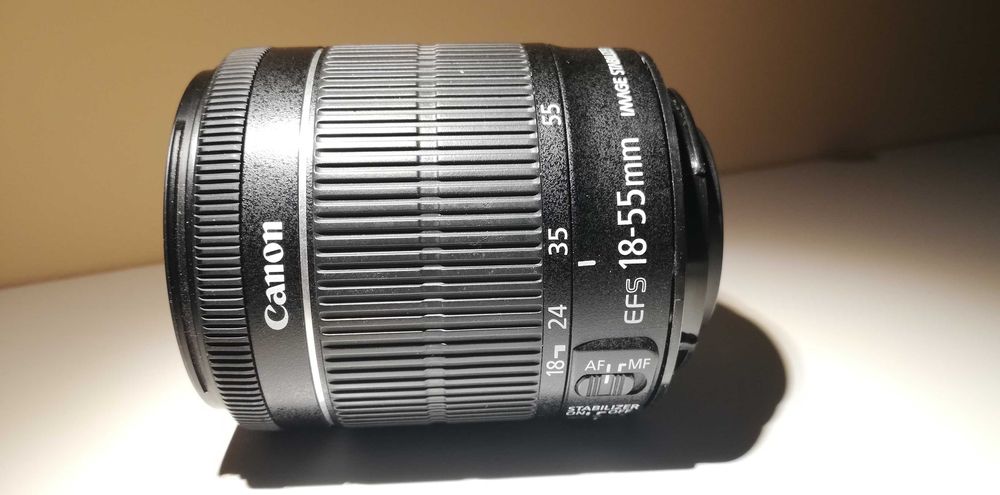 Canon EFS 18-55 китов обектив (за ремонт/части)