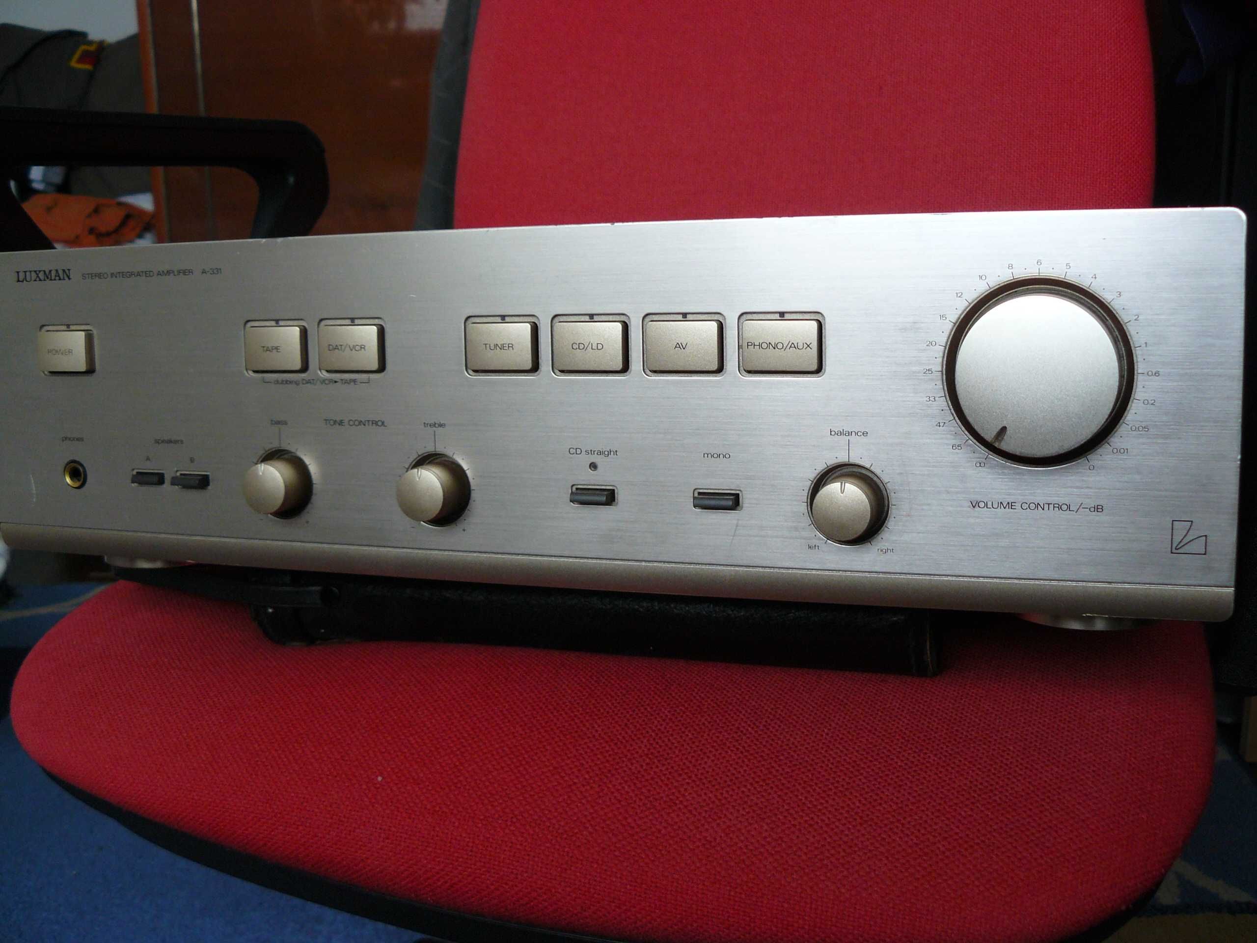 Amplificator Luxman a331 si 215