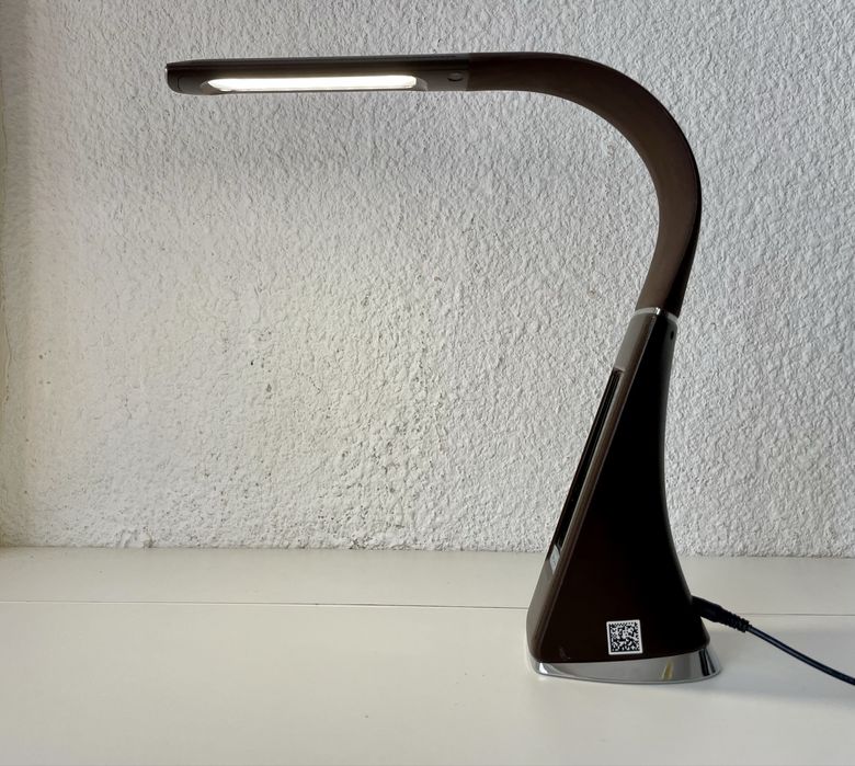 Lampa de birou cu ceas si alarma, led, office, veioza
