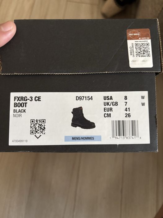 Ghete moto Harley Davidson