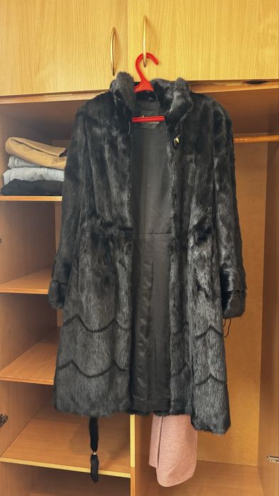 Натурал норка шуба сатылады 450 мынга алынган