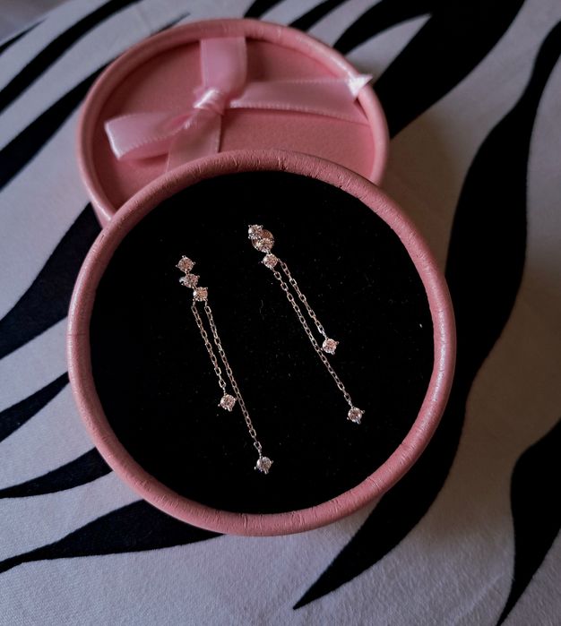 Серьги серебро 925