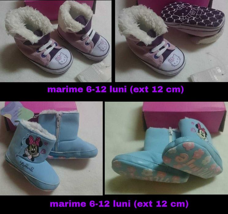 Incaltaminte fetite 0-12 luni