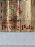 Bancnota Botswana 20 P……la 20 cm  Records!