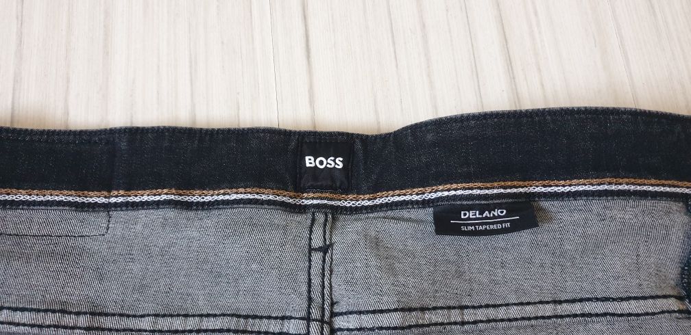 Hugo Boss Delano- 200 Stretch Slim Fit - 33/34 ОРИГИНАЛ Мъжки Дънки!
