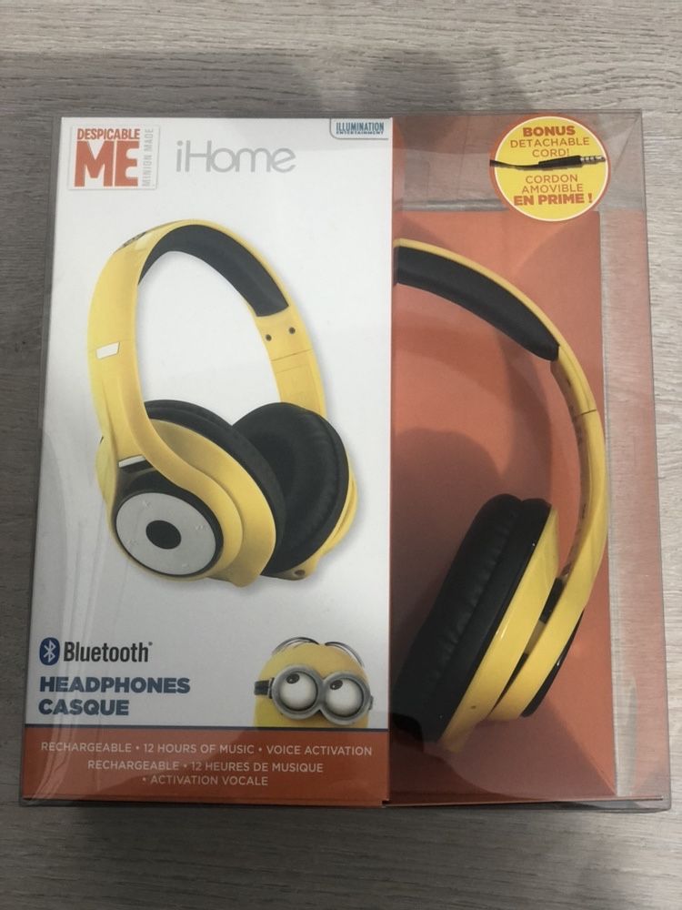 Casti Minion Bluetooth + Jack