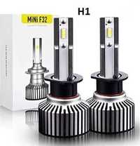F32 MINI LED крушки за фарове халогени H1 H3 H4 H7 H11 HB3 HB4