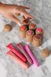 Pachet: 2 Lip gloss & 1 Pocket Blush Rhode