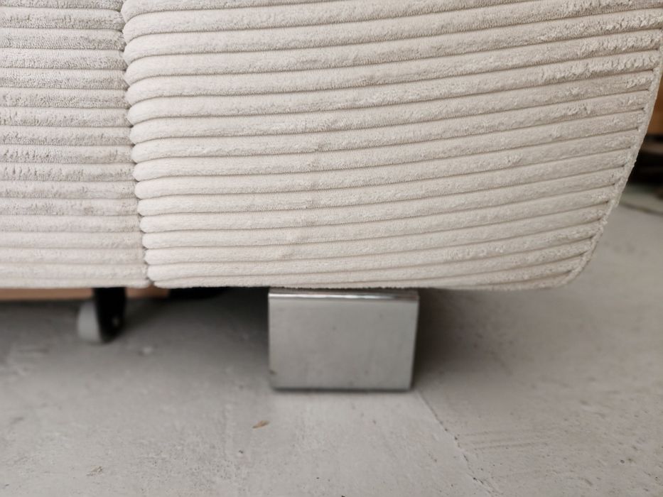 NOU Coltar L catifea 274cm cream