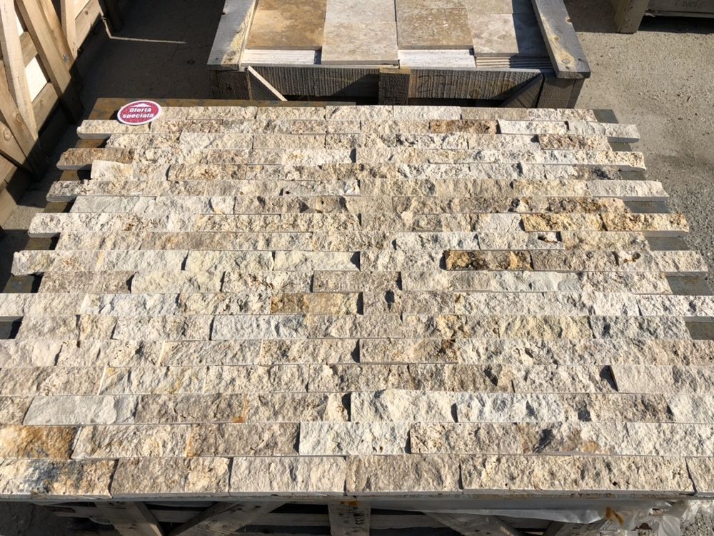 Travertin scapitat pentru placari-PROMOTIE