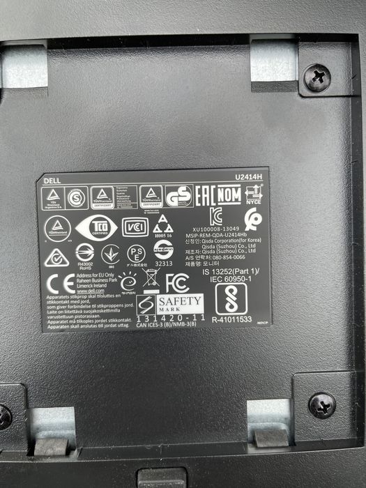 Монитор Dell U2414H безрамков