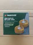 Set 2 perii metal lemn Parkside